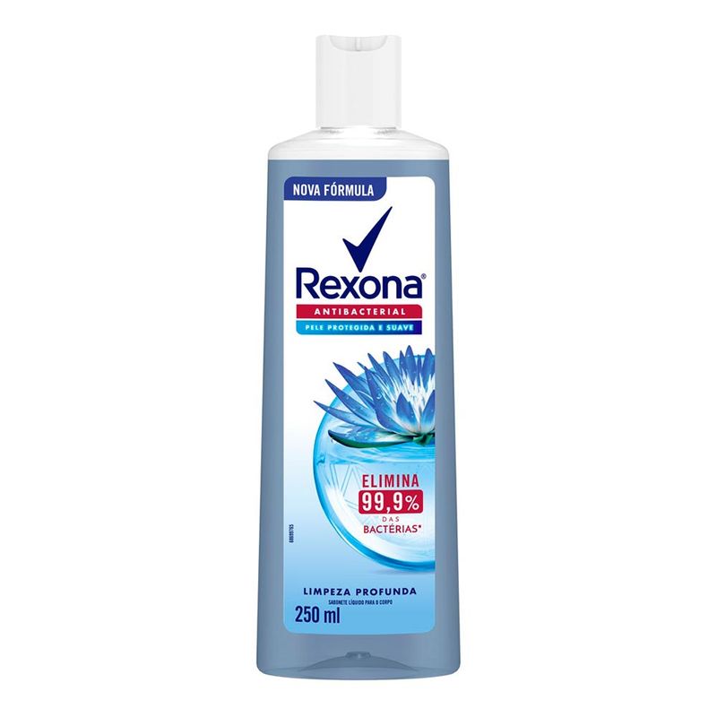 SABONETE LIQUIDO CORPORAL REXONA ANTIBAC LIMP PROFUNDA 250ML