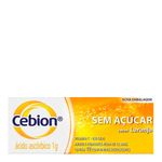 CEBION 1G LARANJA SEM AÇUCAR 10CPR EFERVESCENTES
