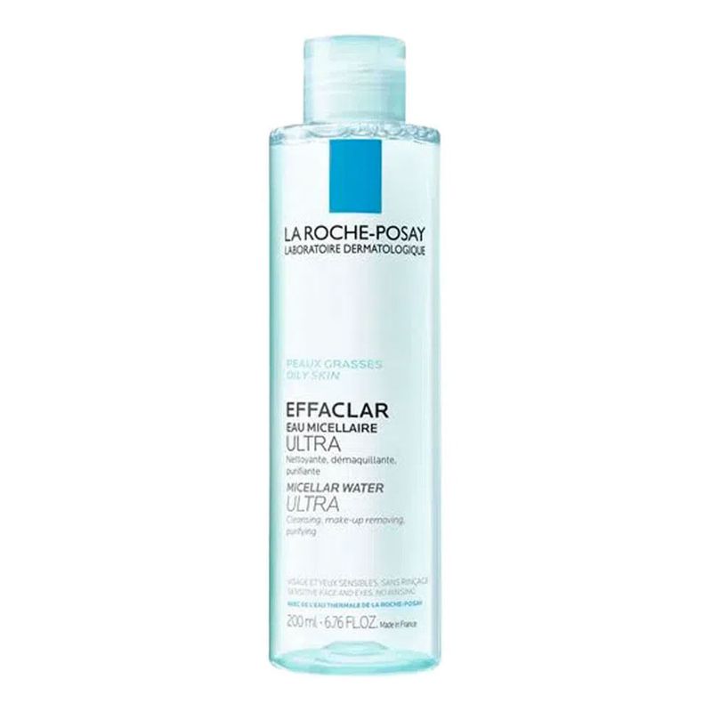 EFFACLAR ULTRA SOLUÇAO MICELAR DEMAQUILANTE LA ROCHE 200ML