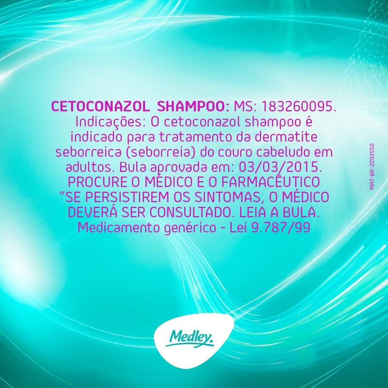 CETOCONAZOL MED SHAMPOO 110ML GEN
