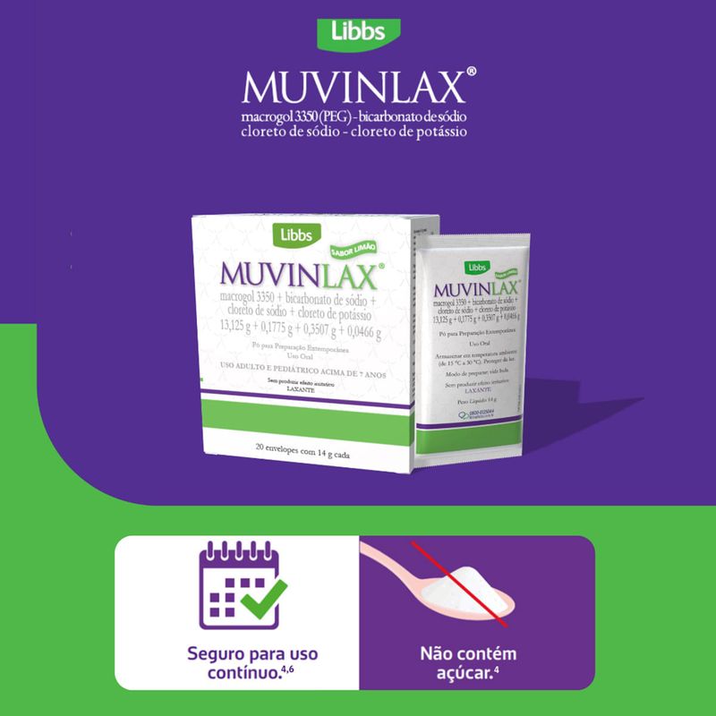 MUVINLAX 20SACHES 146G