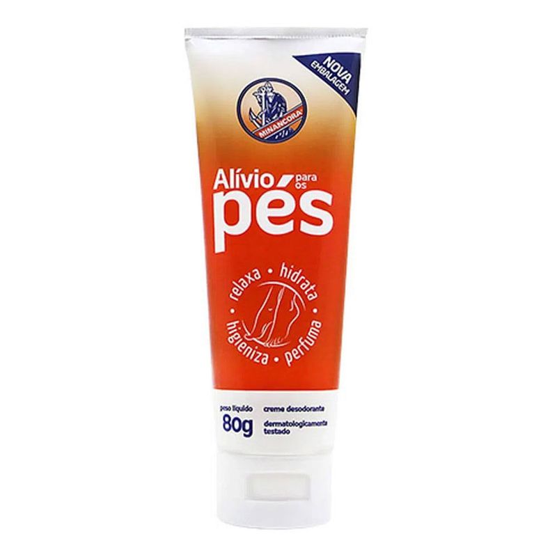 MINANCORA CREME DESODORANTE ALIVIO PARA PES 80G