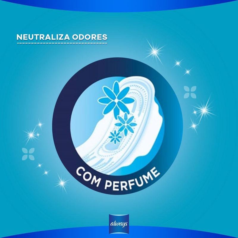 ABSORVENTE ALWAYS MAXI PROTEÇAO COBERTURA SECA COM ABAS 8UN