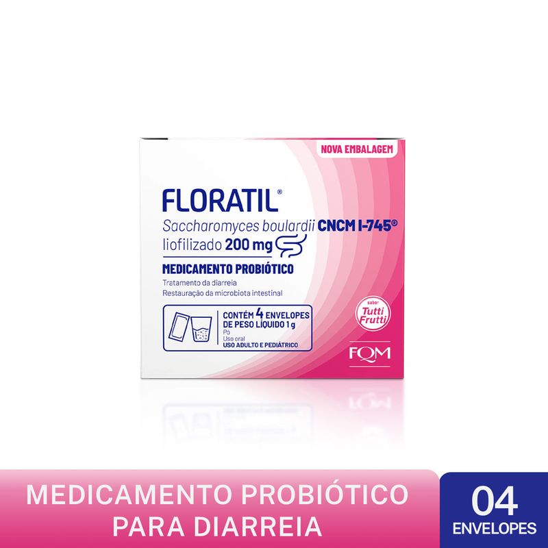 FLORATIL 200MG 4ENVELOPES