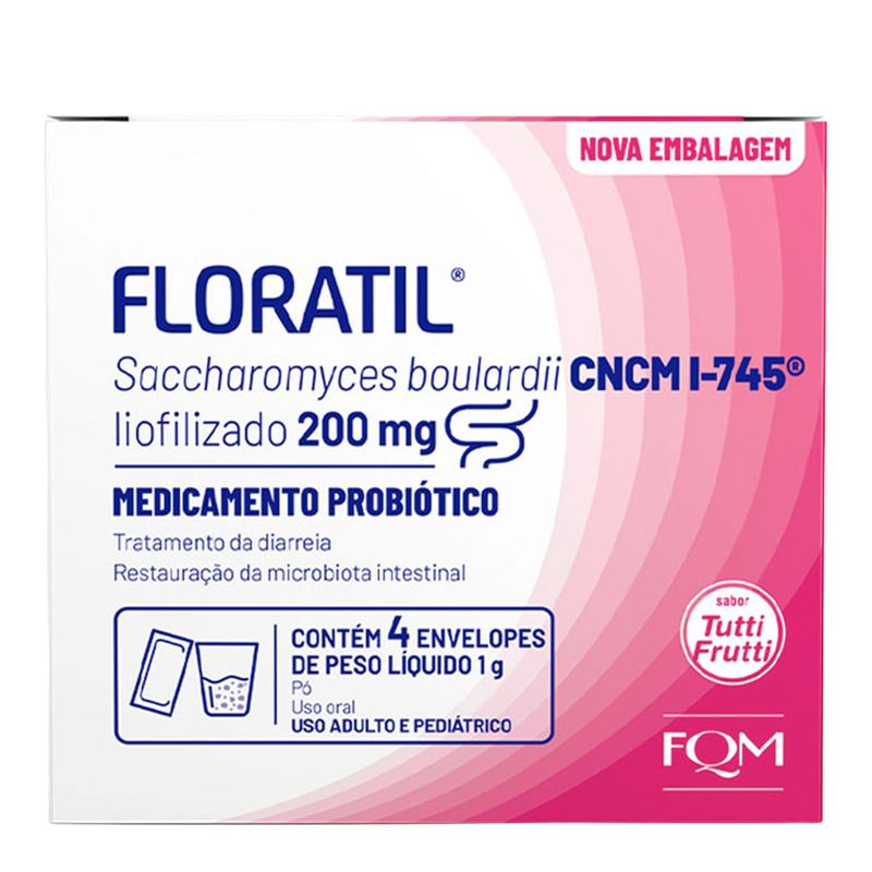 FLORATIL 200MG 4ENVELOPES