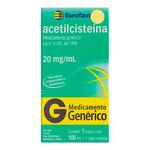 ACETILCISTEINA EURO 20MG/ML XAROPE PEDIATRICO 100ML GEN
