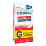 PARACETAMOL EMS 750MG 20CPR GEN