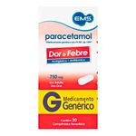 PARACETAMOL EMS 750MG 20CPR GEN