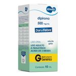 DIPIRONA SODICA EMS 500MG/ML GOTAS 10ML GEN