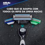 APARELHO GILLETTE MACH3 TURBO