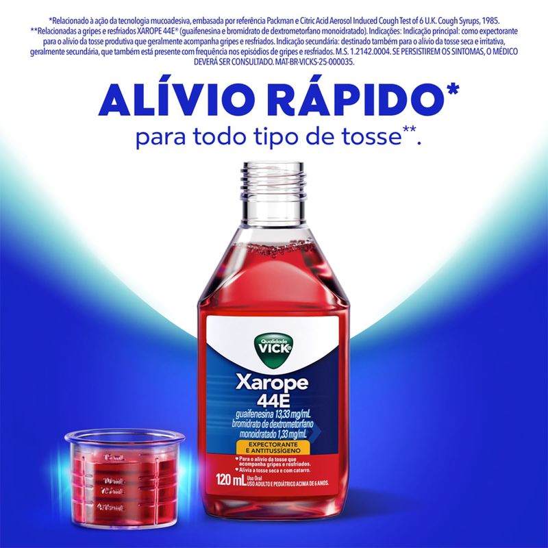 VICK XAROPE 44E 120ML