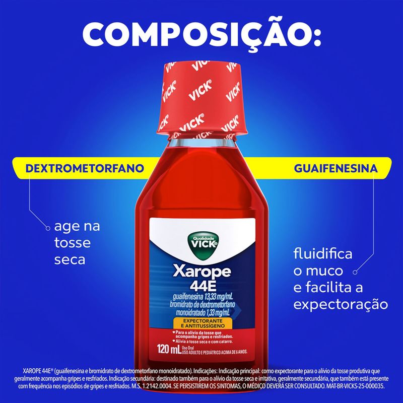 VICK XAROPE 44E 120ML