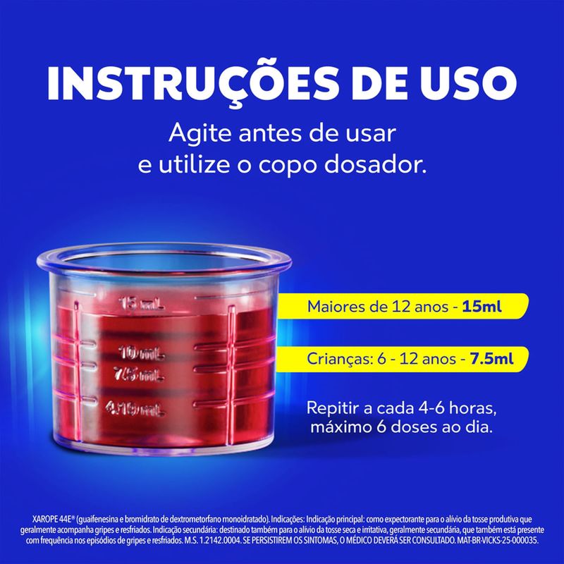 VICK XAROPE 44E 120ML
