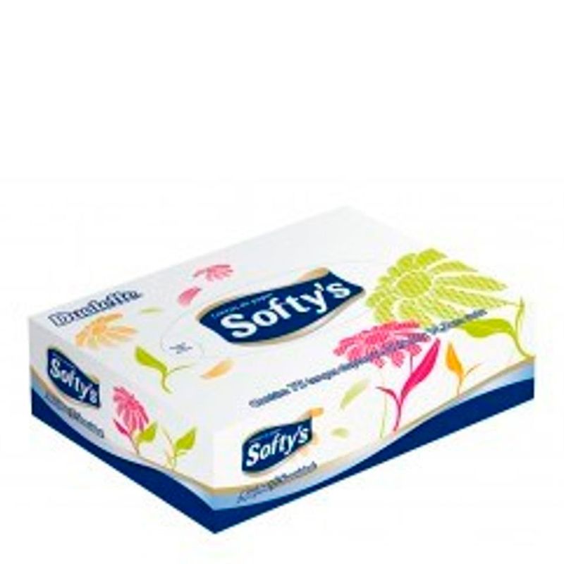 LENÇO DE PAPEL SOFTYS 75FOLHAS