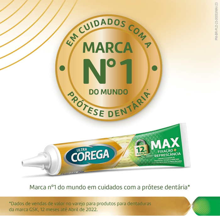COREGA ULTRA CREME SABOR MENTA 40G