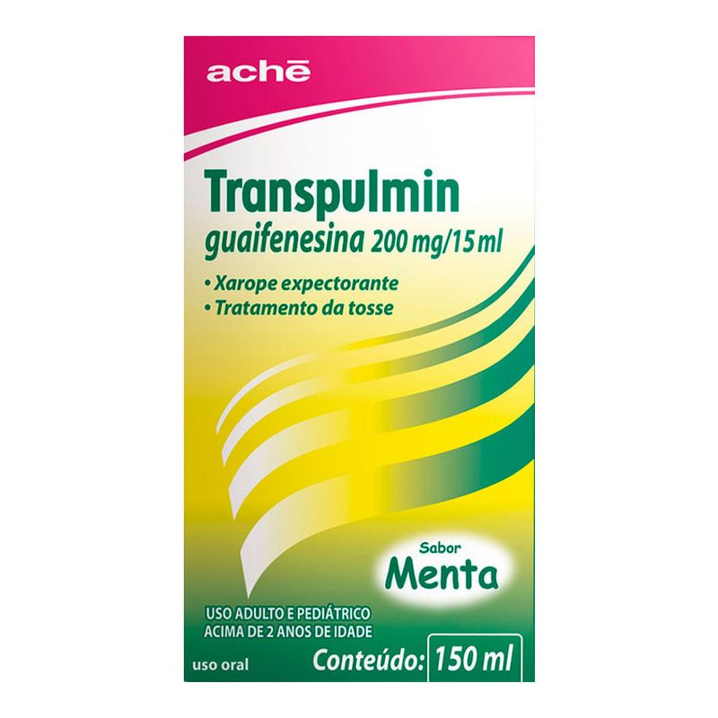 TRANSPULMIN 200MG/15ML XAROPE ADULTO MENTA 150ML