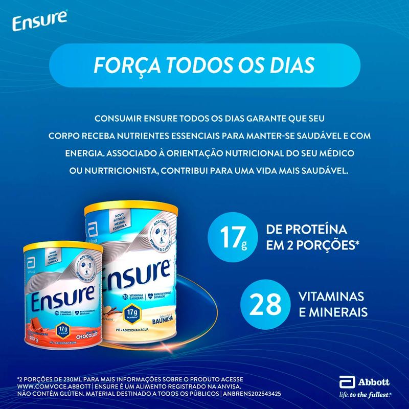 ENSURE MORANGO 400G