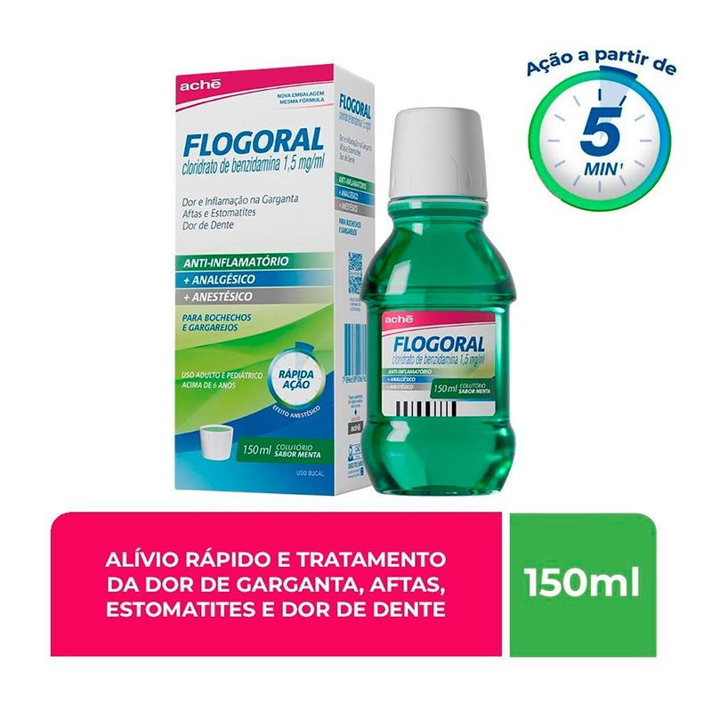 FLOGORAL COLUTORIO MENTA 150ML