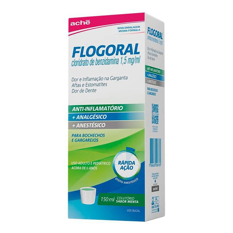 FLOGORAL COLUTORIO MENTA 150ML