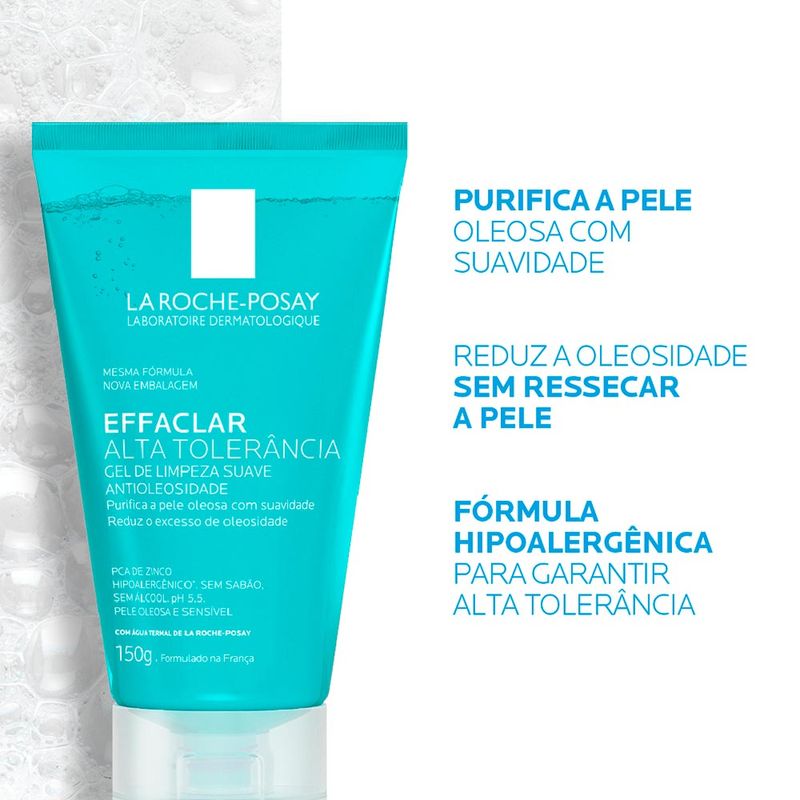 EFFACLAR GEL DE LIMPEZA FACIAL ALTA TOLERANCIA LA ROCHE-307