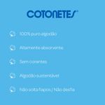 COTONETES JHONSONS HASTES FLEXIVEIS POTE 150UN