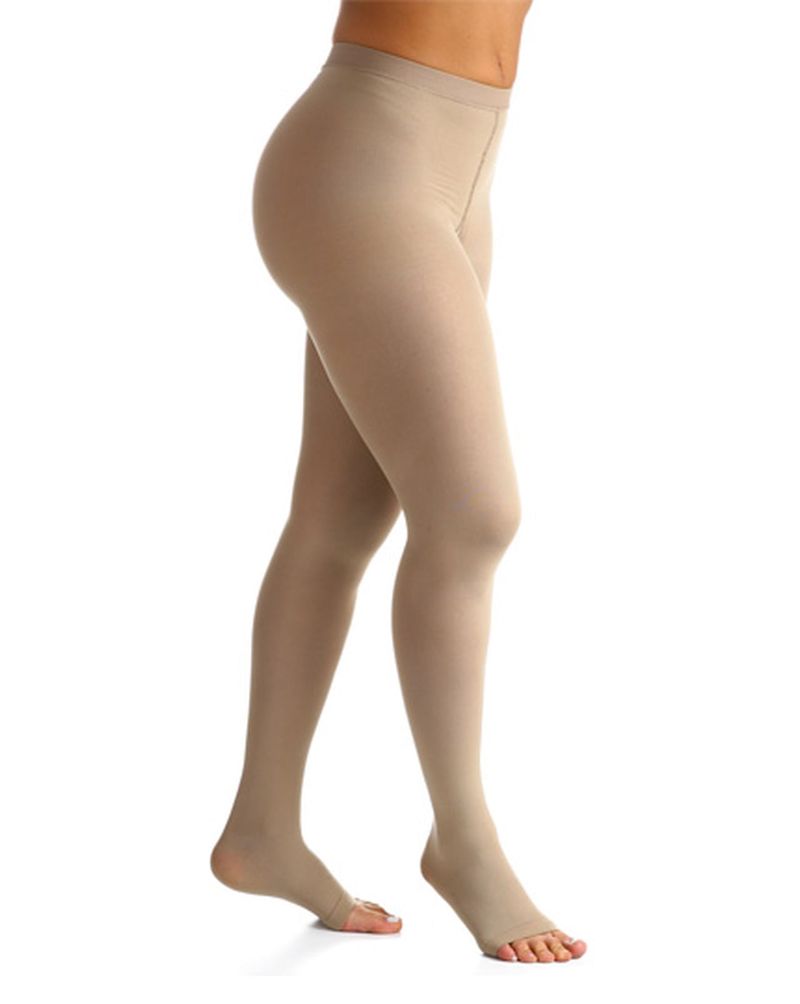 MEIA CALÇA SIGVARIS 20-30MMHB COR NATURAL P