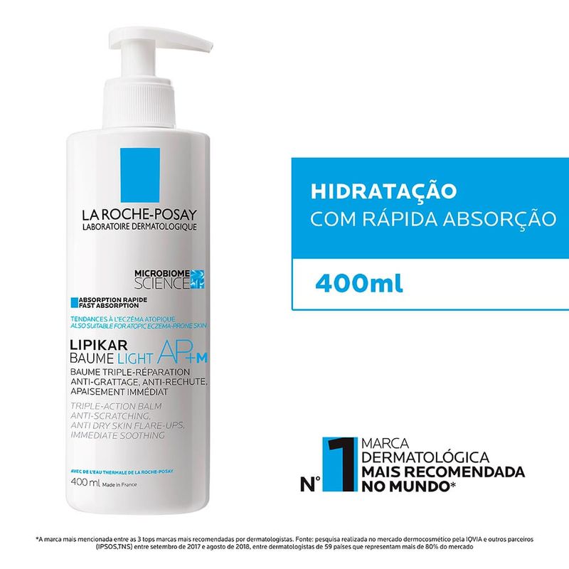 LIPIKAR BAUME AP+M LIGHT 400ML