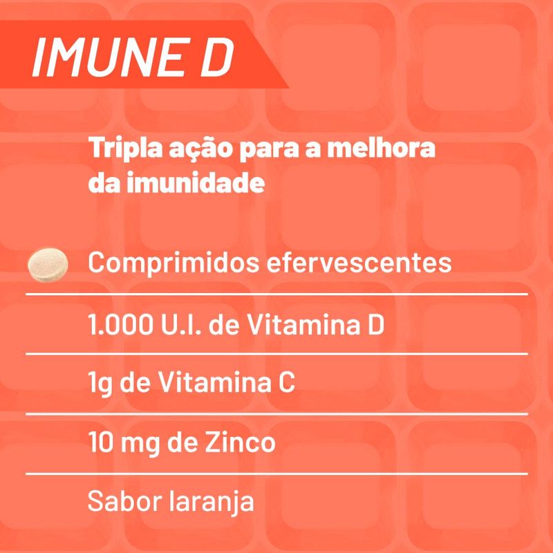 VITASAY IMUNE D TRIP 10CPR EFERVESCENTE
