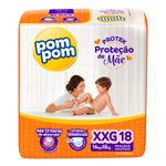 FRALDA POM POM PROTEK XXG 18UN