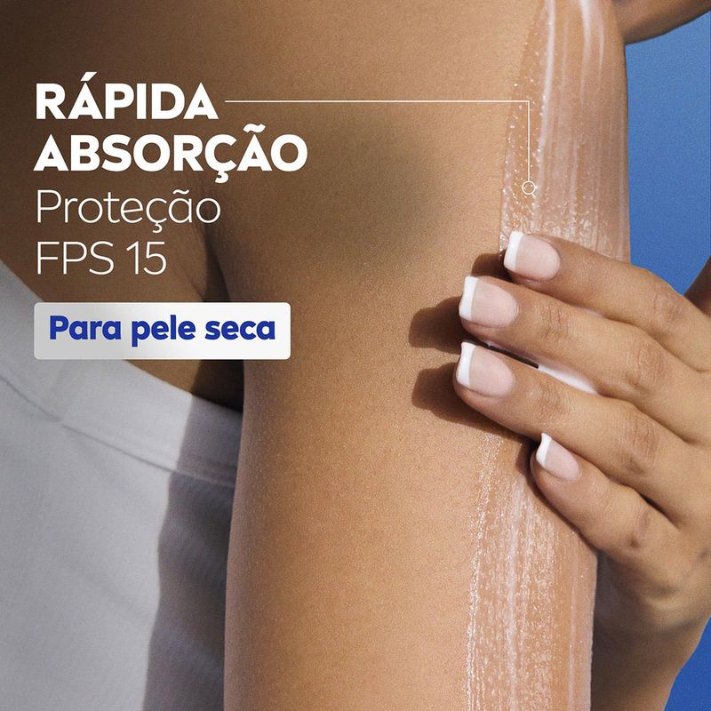 NIVEA HIDRATANTE CORPORAL FPS15 PELE UNIFORME 200ML