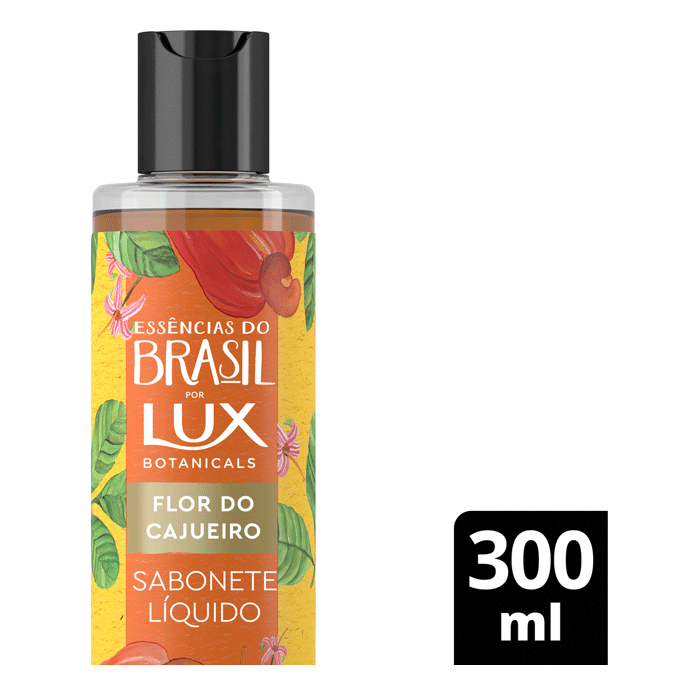 SABONETE LIQUIDO PARA AS MAOS LUX FLOR DO CAJUEIRO 300ML