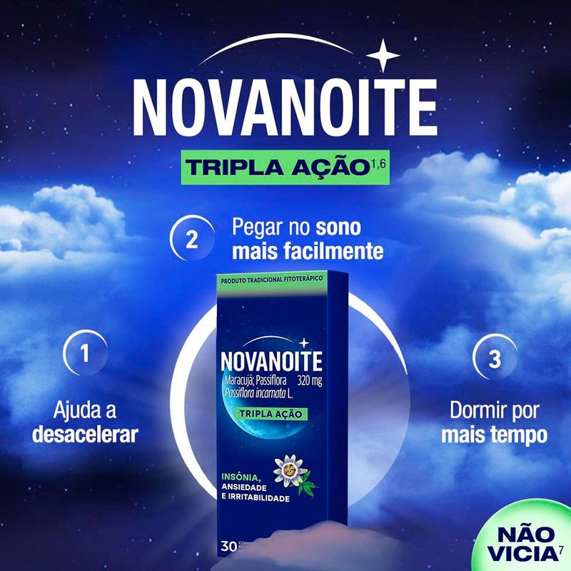 NOVANOITE TRIPLA AÇAO 30CPR