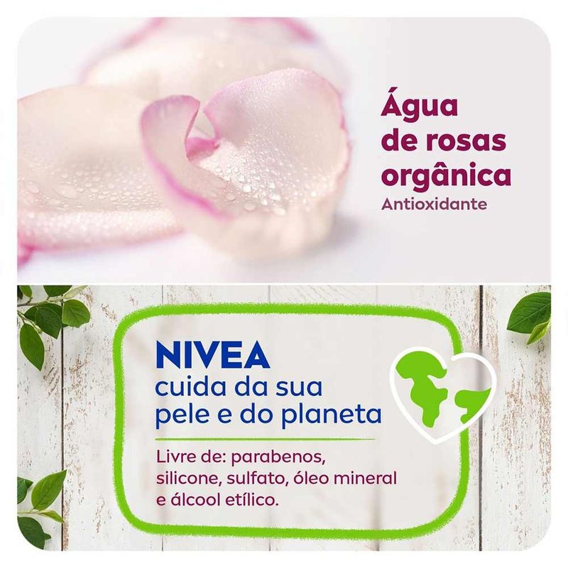 NIVEA HIDRATANTE FACIAL MIST AQUA ROSE AGUA DE ROSAS 150ML