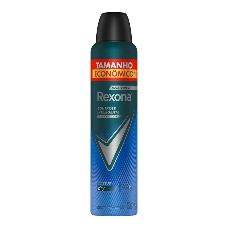 DESODORANTE REXONA AE MEN ACTIVE DRY 72H 250ML
