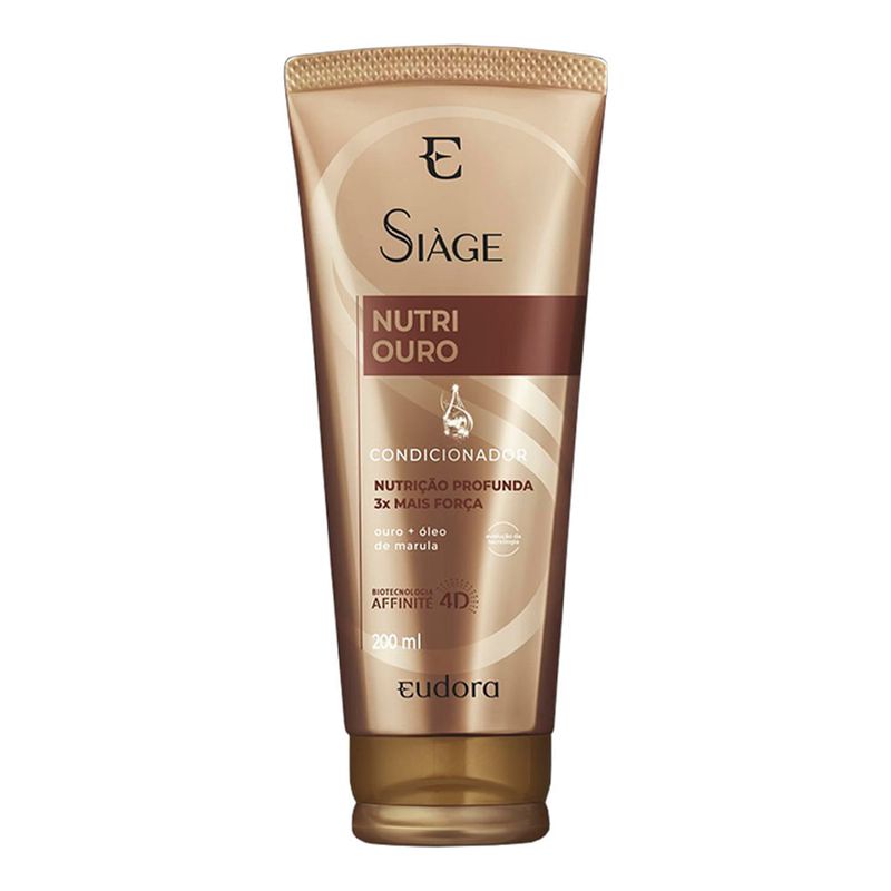 EUDORA SIAGE CONDICIONADOR NUTRI OURO 200ML
