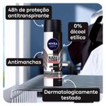 NIVEA DESODORANTE AE BLACK WHITE MAX PROTECTION MEN 150ML