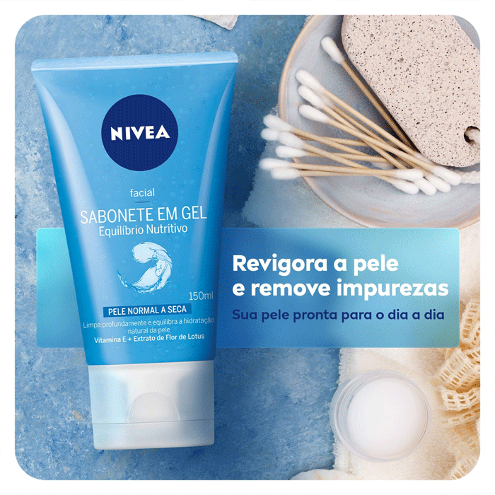 NIVEA VISAGE GEL DE LIMPEZA SUAVE 150ML