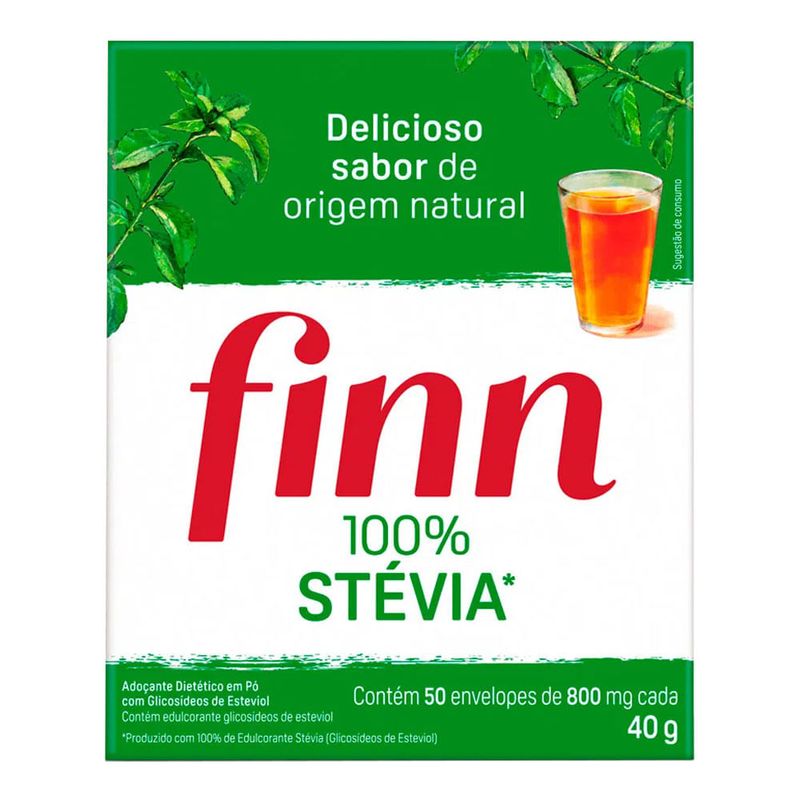 ADOÇANTE FINN ASPARTAME 100ENVELOPES