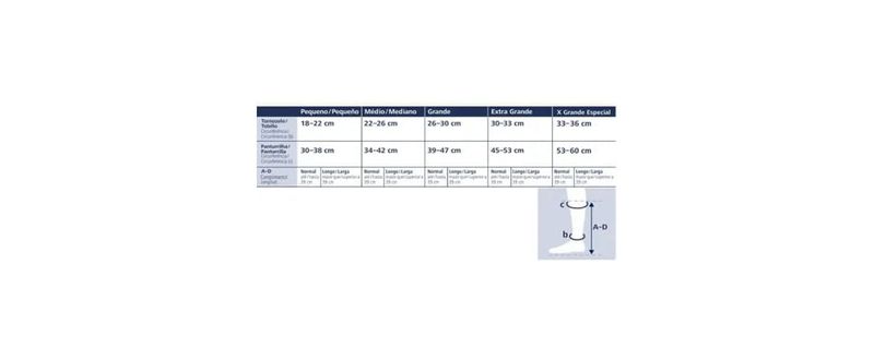MEIA 3/4 SIGVARIS PANTURRILHA S ALGODAO 20-30 MMHG PONTEIRA