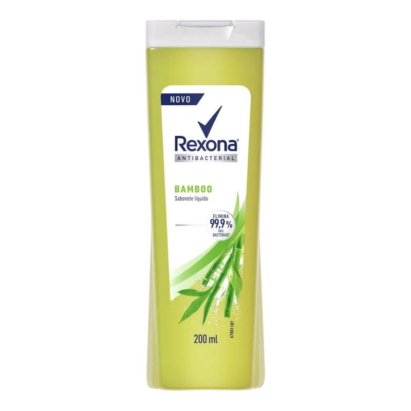 SABONETE LIQUIDO REXONA BAMBOO FRESH 200ML