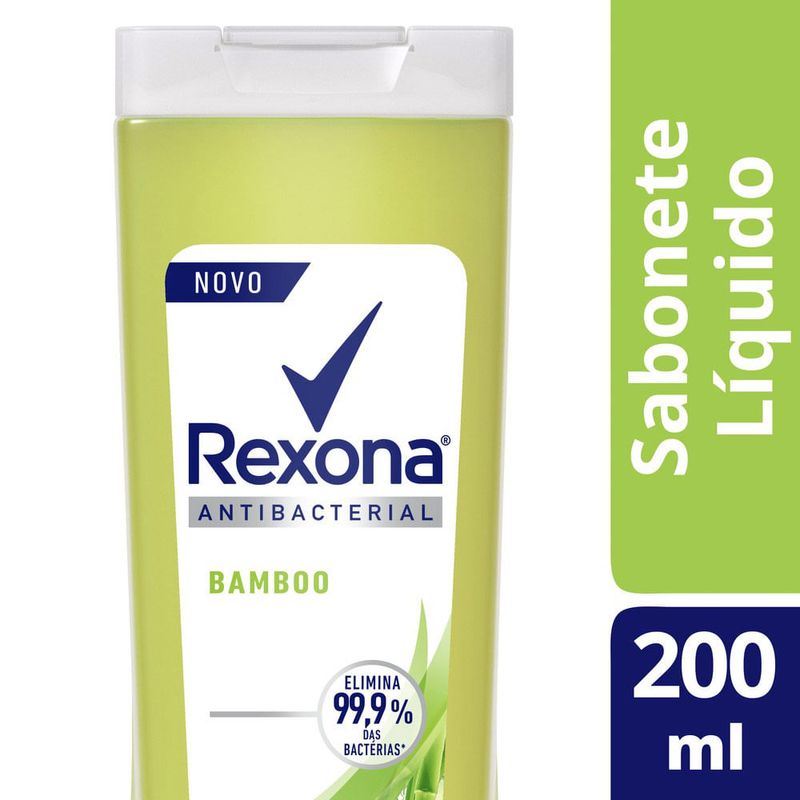 SABONETE LIQUIDO REXONA BAMBOO FRESH 200ML
