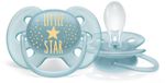 CHUPETA PHILIPS AVENT ULTRA SOFT AZUL HELLO 6A18M