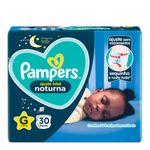 FRALDA PAMPERS PANTS NOTURNA G 30UN