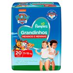 FRALDA PAMPERS PANTS GRANDINHOS 20UN