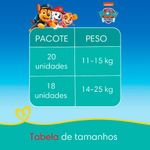 FRALDA PAMPERS PANTS GRANDINHOS 20UN