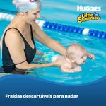 FRALDA HUGGIES LITTLE SWMMERS G 1UN