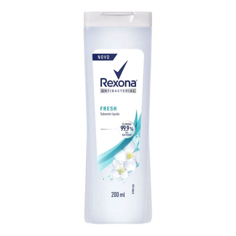 SABONETE LIQUIDO REXONA ANTIBACTERIAL FRESH 200ML