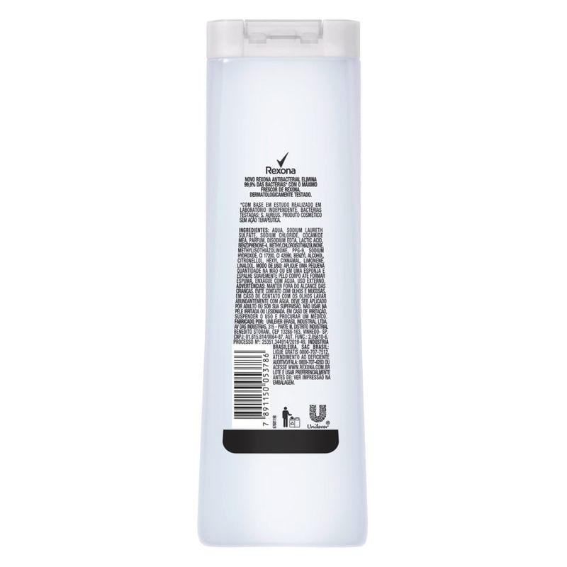 SABONETE LIQUIDO REXONA ANTIBACTERIAL FRESH 200ML