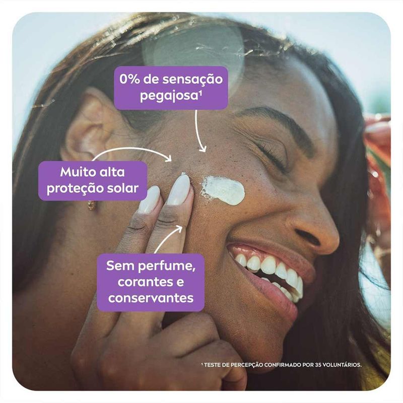 NIVEA SUN BEAUTY EXPERT PROTETOR SOLAR FACIAL PELE SENSIVEL