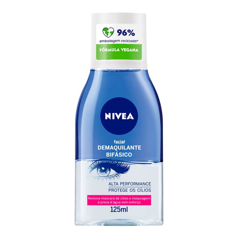 NIVEA VISAGE DOUBLE EFFECT DEMAQUILANTE BIFASICO PARA ROSTO